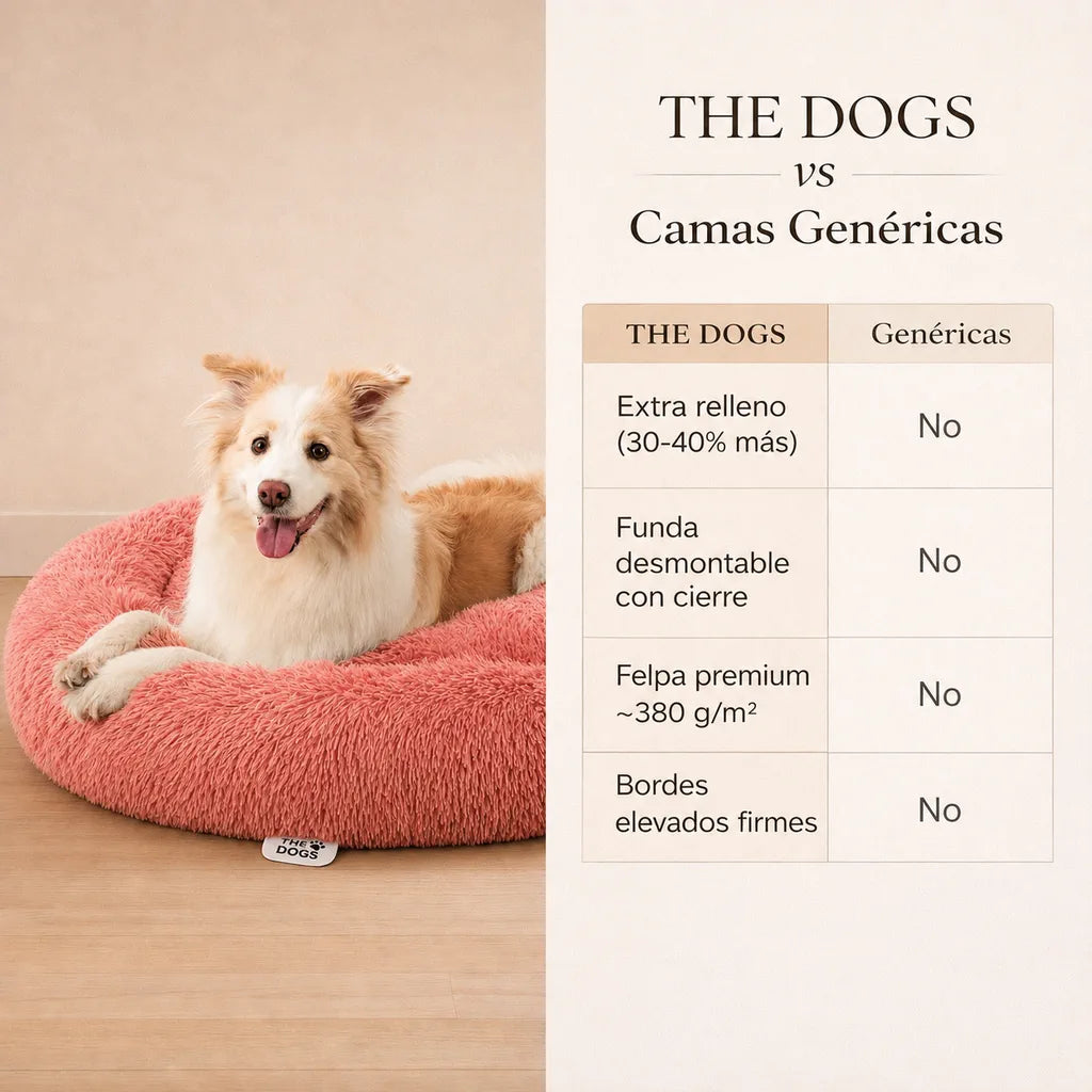 Cama Anti-Estrés THE DOGS — Menos ansiedad, más descanso
