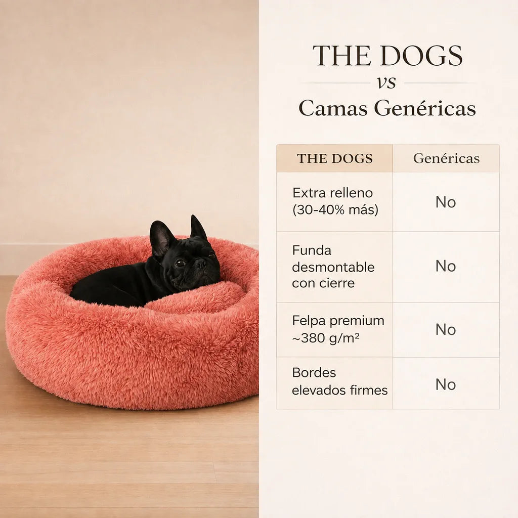 Cama Anti-Estrés THE DOGS — Menos ansiedad, más descanso