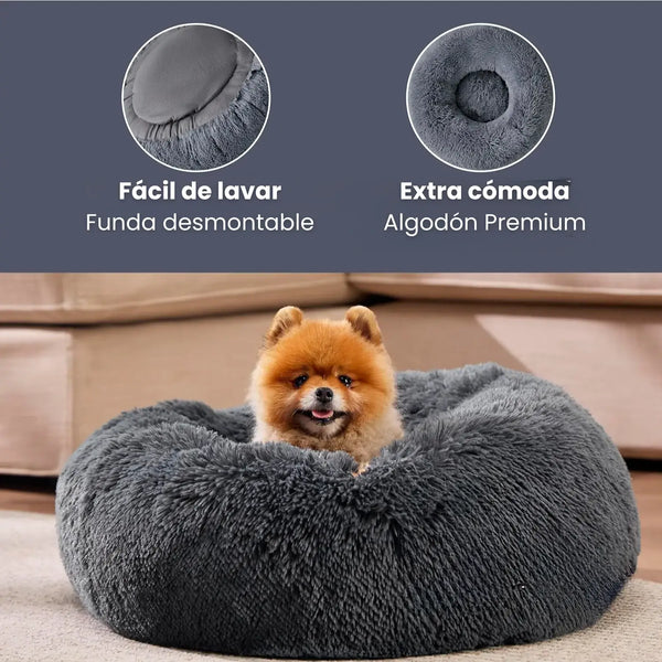 Cama Anti-Estrés Thedogs: Funda desmontable y Extra cómodidad