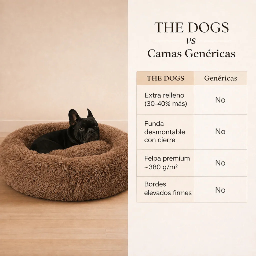 Cama Anti-Estrés THE DOGS — Menos ansiedad, más descanso