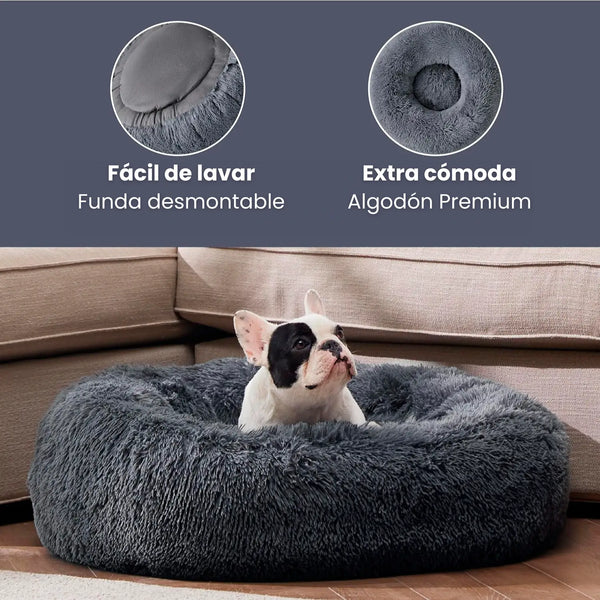 Cama Anti-Estrés Thedogs: Funda desmontable y Extra cómodidad