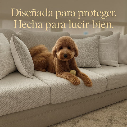 Funda mágica cubre sofa.