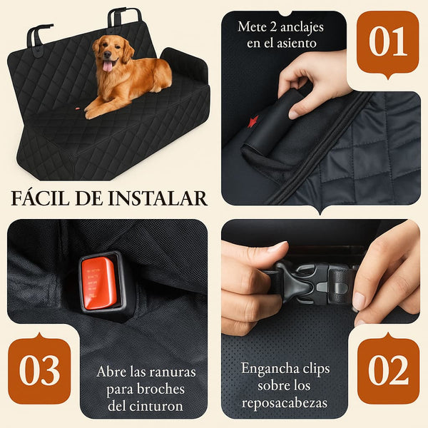 Cubre asiento impermeable The Dogs