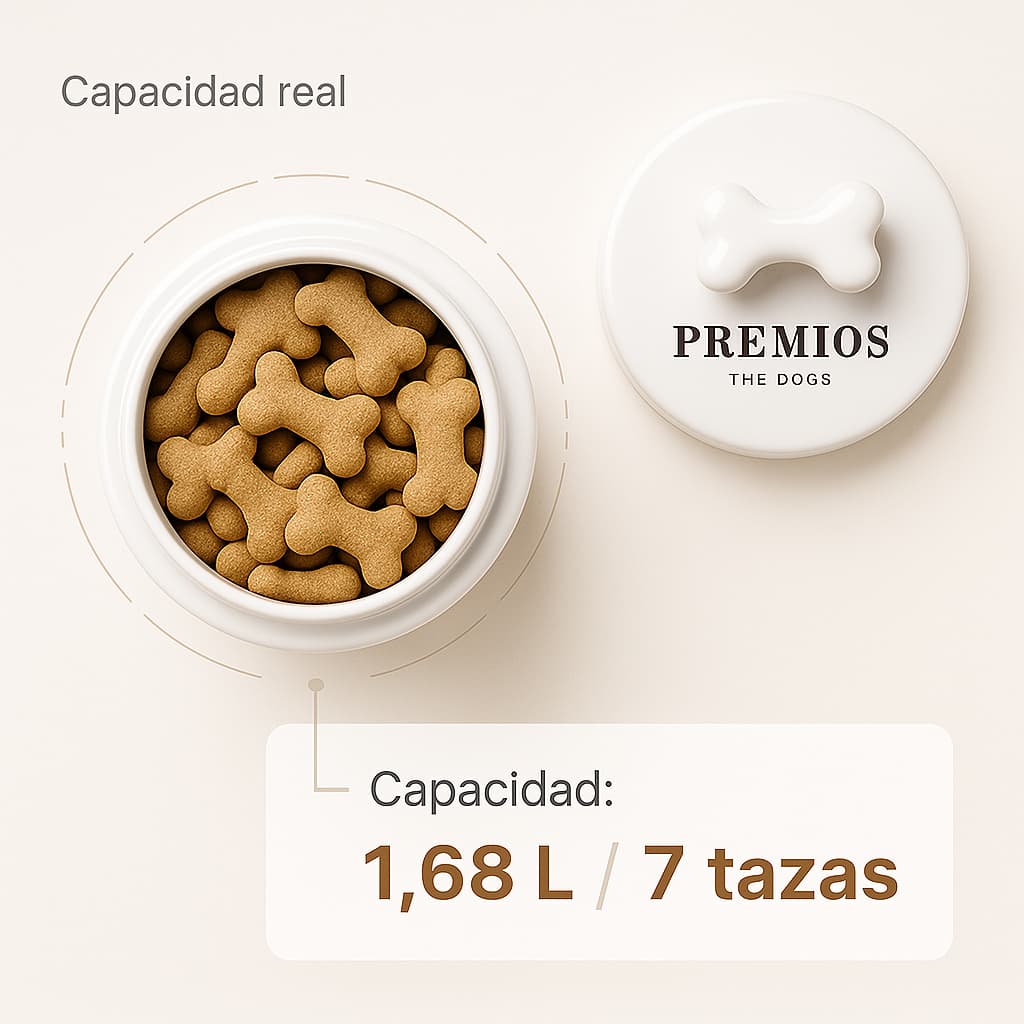 Frasco Hermético para Premios — Cerámica premium
