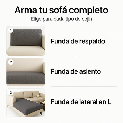 Funda mágica cubre sofa.