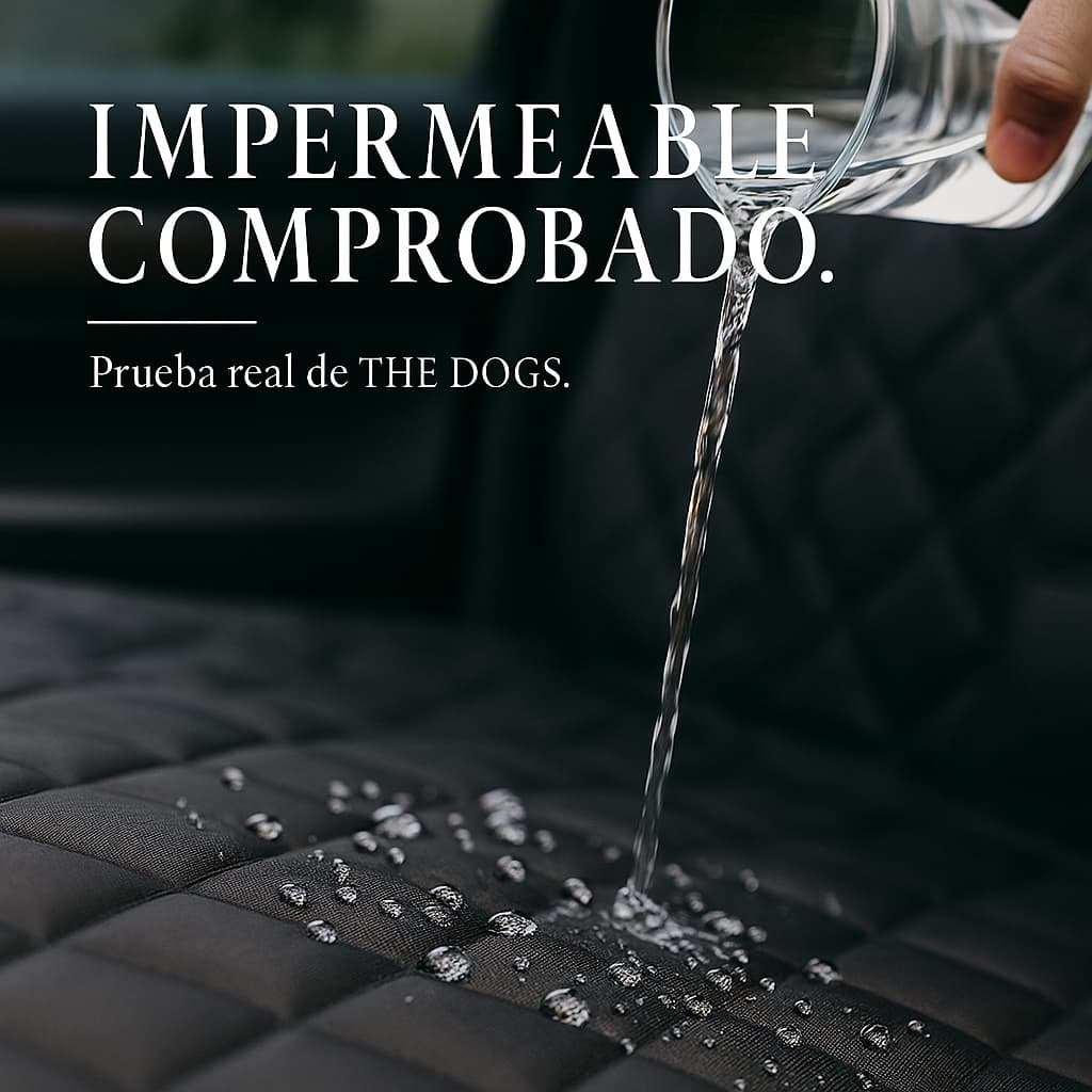 Funda Impermeable THE DOGS — Auto limpio, perro seguro