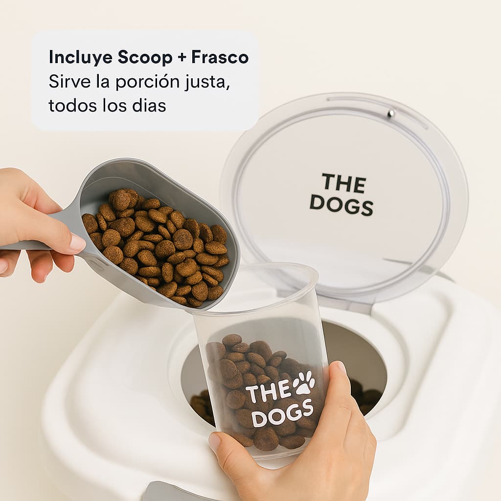 Contenedor Hermético THE DOGS — Alimento fresco y sin olores