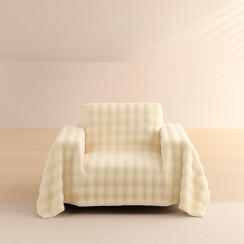 Cubre Sofá Piel de Conejo — Lujo suave que protege tu sofá