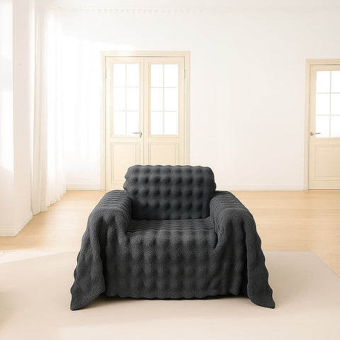 Cubre Sofá Piel de Conejo — Lujo suave que protege tu sofá