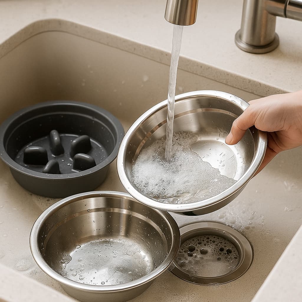 Comedero Elevado THE DOGS – Piso seco en cada comida