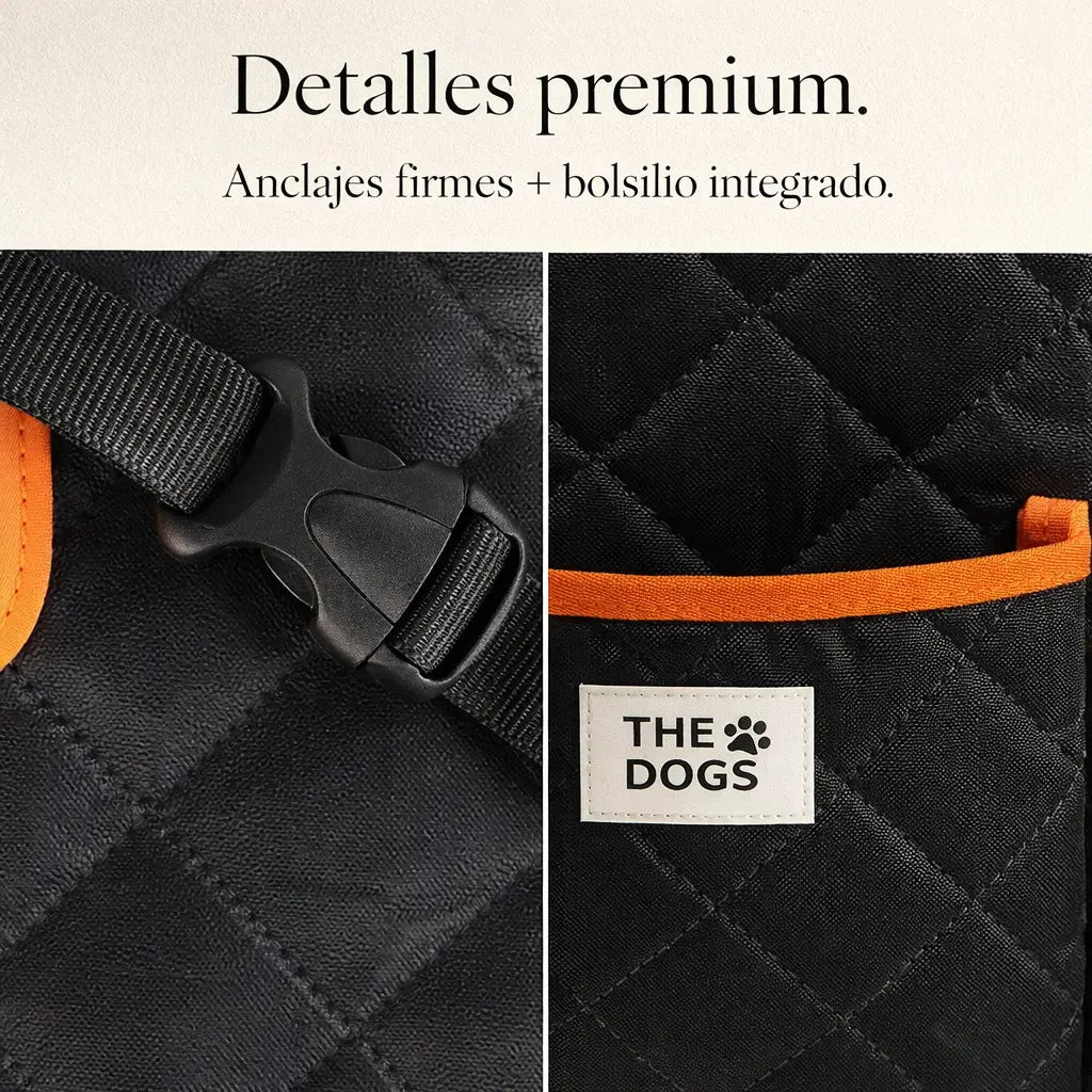 Funda Impermeable THE DOGS — Auto limpio, perro seguro