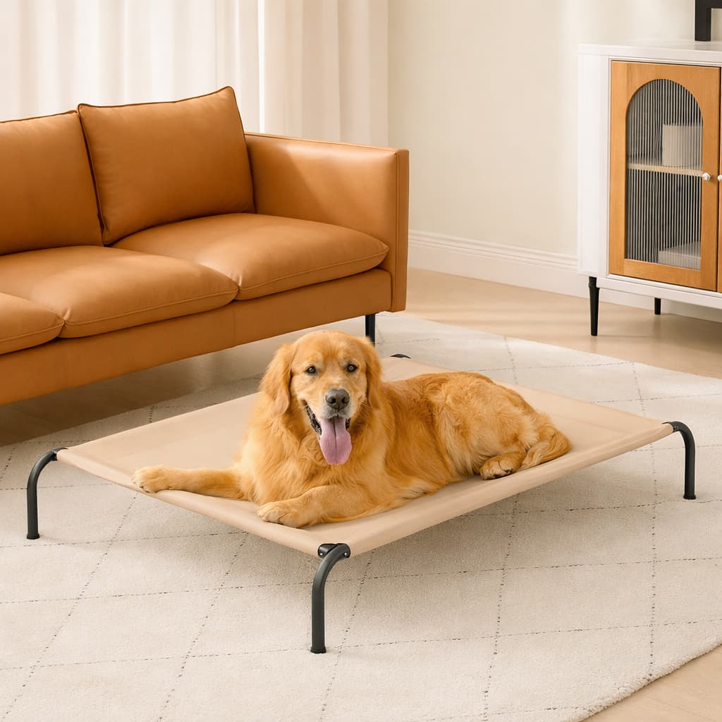 Cama Elevada THE DOGS: Frescura y Ventilación