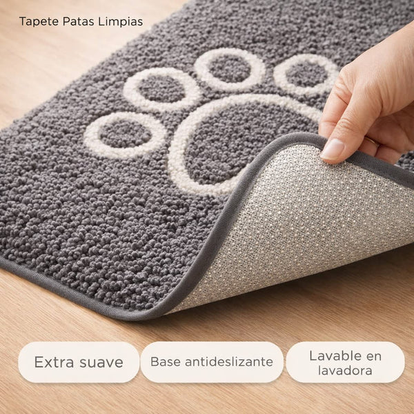 Tapete ultra absorbente — Patas secas al entrar