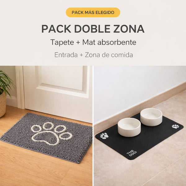 Tapete ultra absorbente — Patas secas al entrar