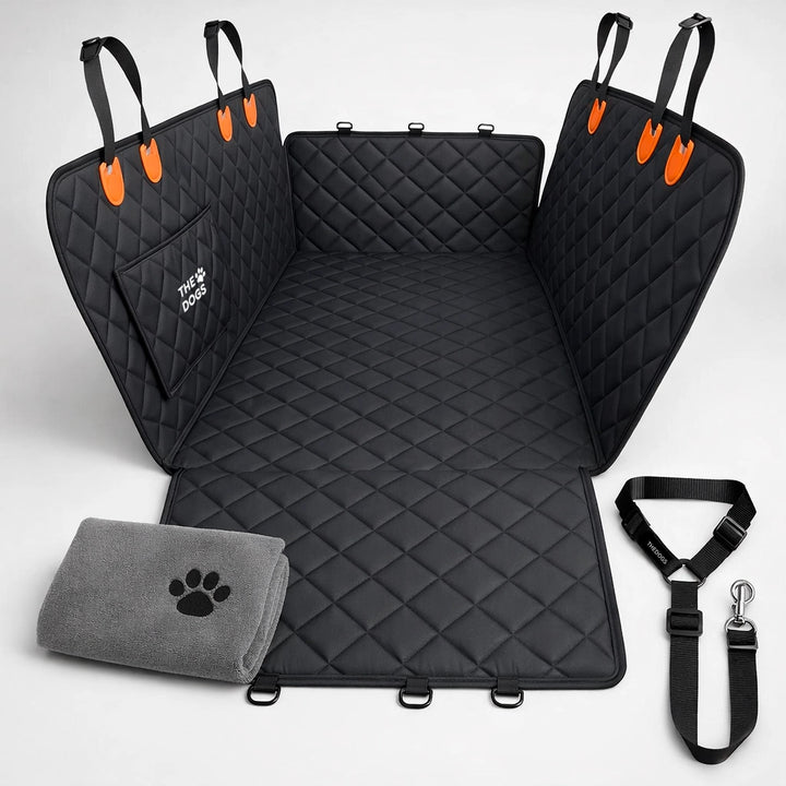 Kit auto limpio y perro seguro