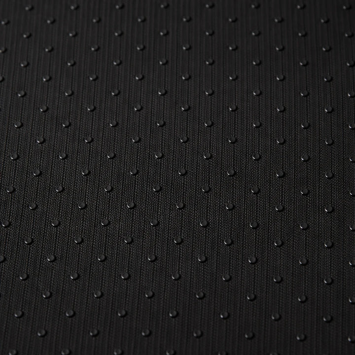 Zoom de la base antideslizante con puntos de goma.