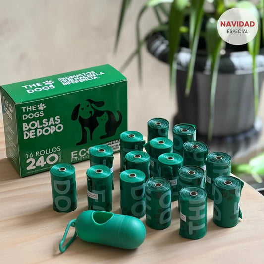 240 Bolsas de Popó XL Antifugas | THE DOGS