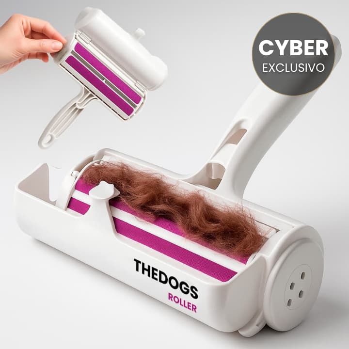 THE DOGS ROLLER — Quita pelos en segundos, sin adhesivos
