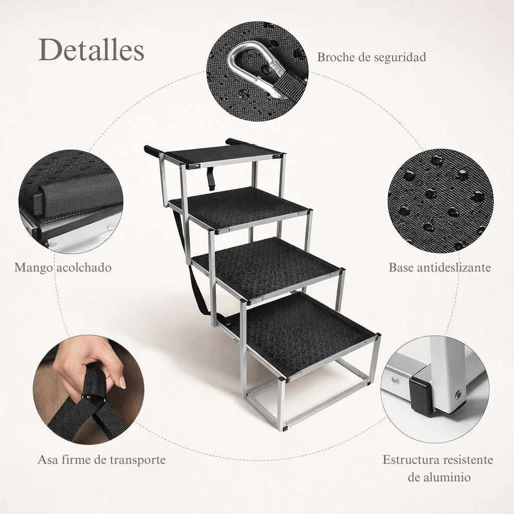 Escalera/Rampa Plegable para Auto
