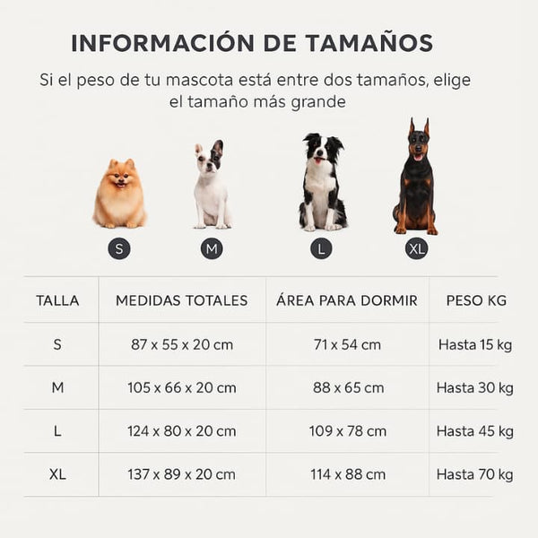 Cama Elevada THE DOGS: Frescura y Ventilación