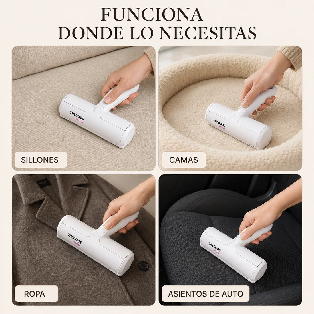 Roller quita pelos THE DOGS