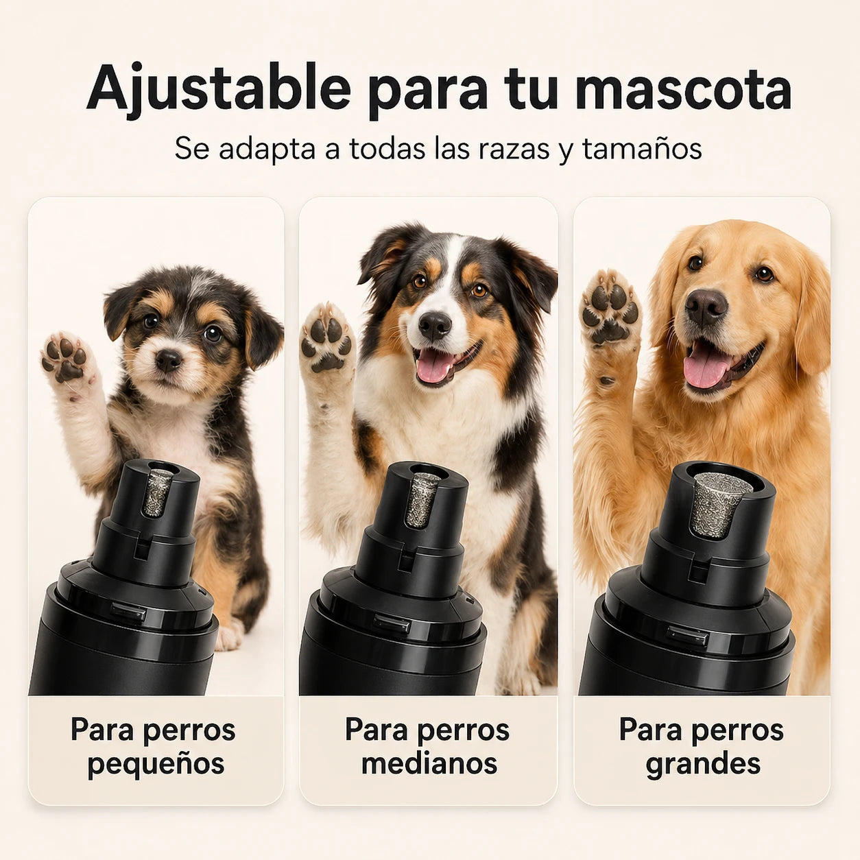 Limador THE DOGS NAILS — Uñas cortas sin miedo, en casa