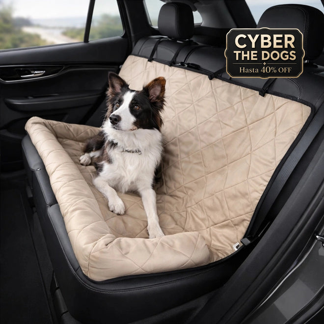 Nido de Viaje XL THE DOGS  — Tu perro más cómodo. Tu auto protegido