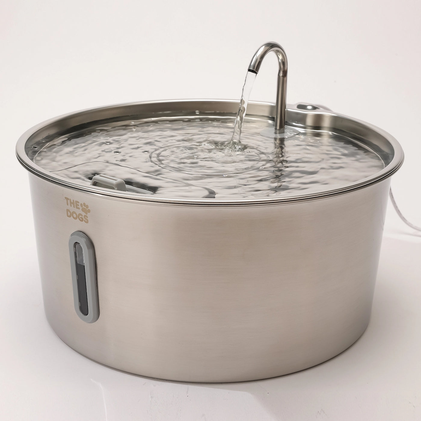 AquaFlow THE DOGS fuente de agua de acero inoxidable para perros