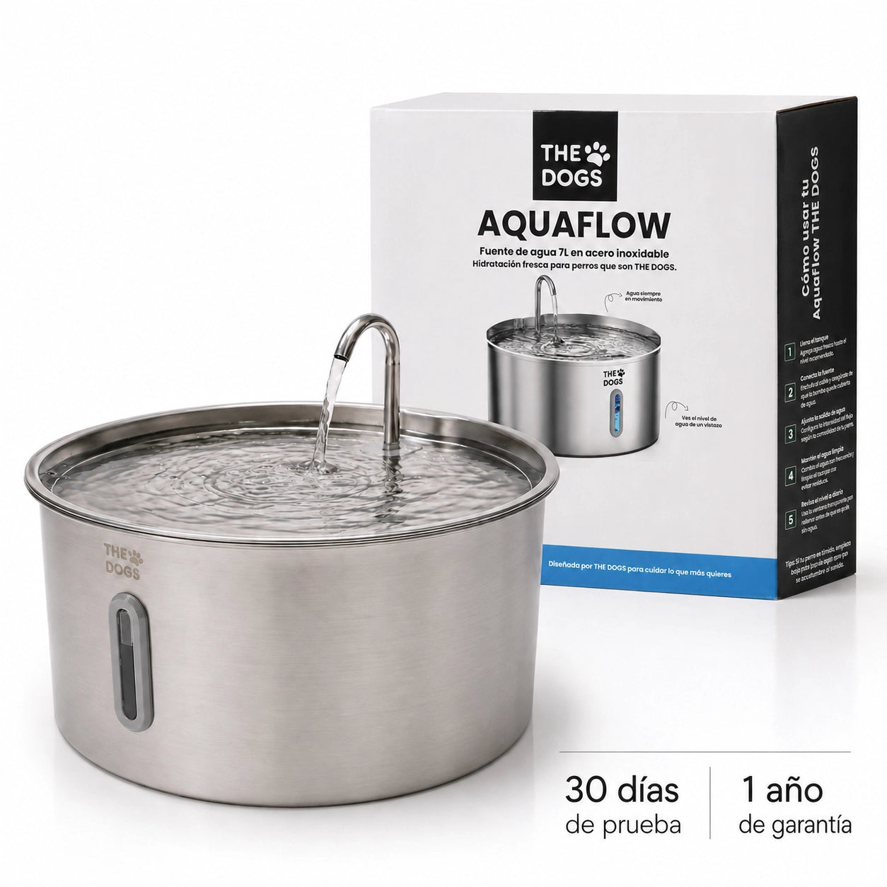 Aquaflow THE DOGS — Agua siempre limpia y fresca
