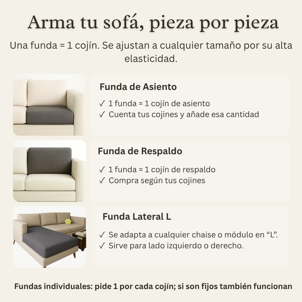 Funda Mágica Cubre Sofá —  Renueva tu sofá en 2 minutos