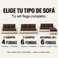 Funda Mágica Cubre Sofá — Set completo