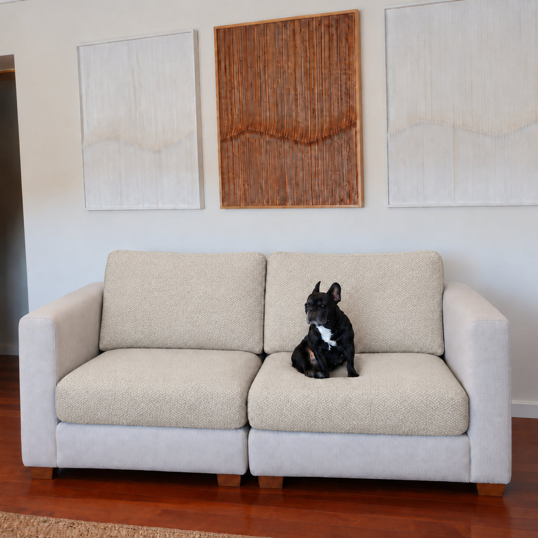 Funda Mágica Cubre Sofá — Set completo