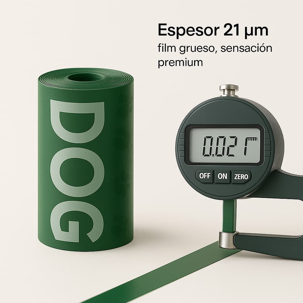240 Bolsas para Fecas de Perro XL 23×33 cm + Dispensador – THE DOGS