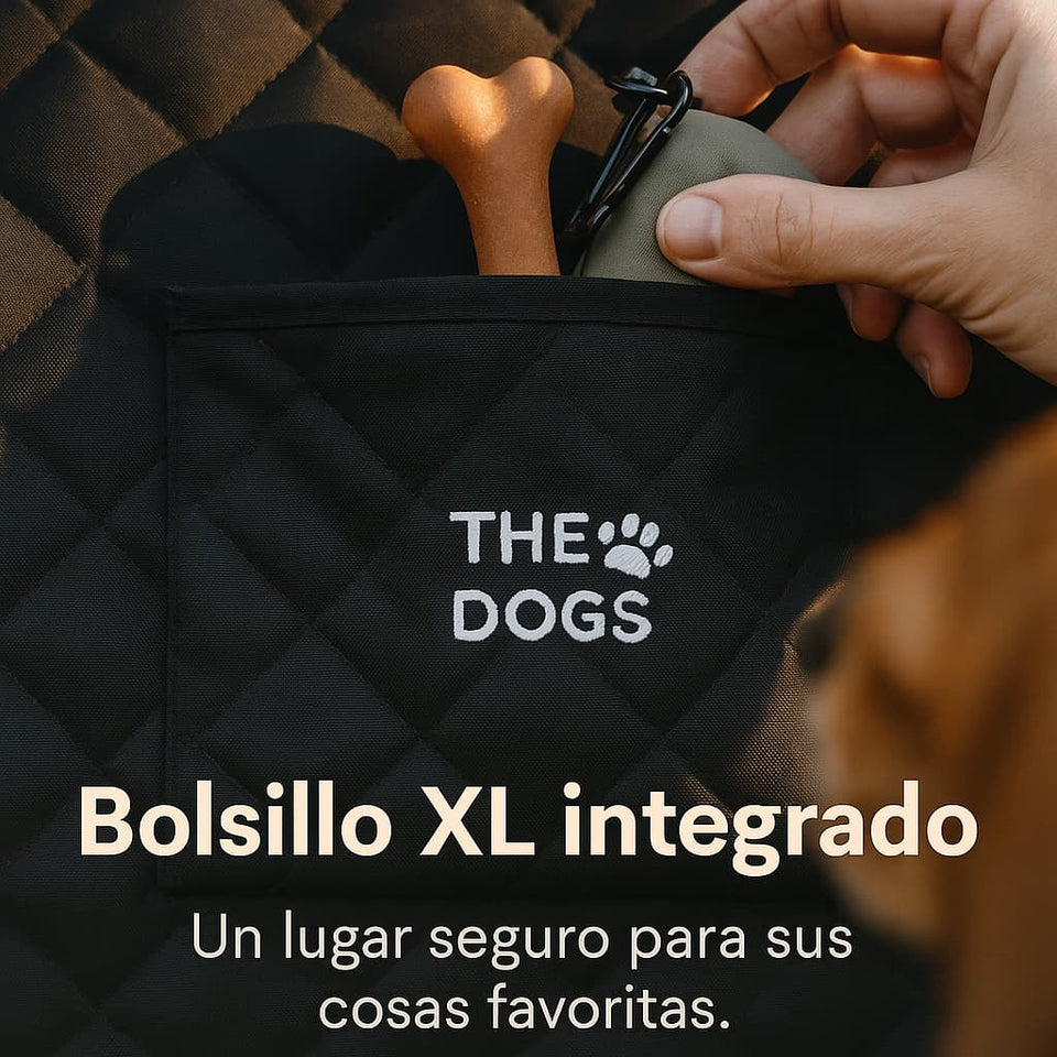 Bolsillo integrado en funda para vehículo THE DOGS