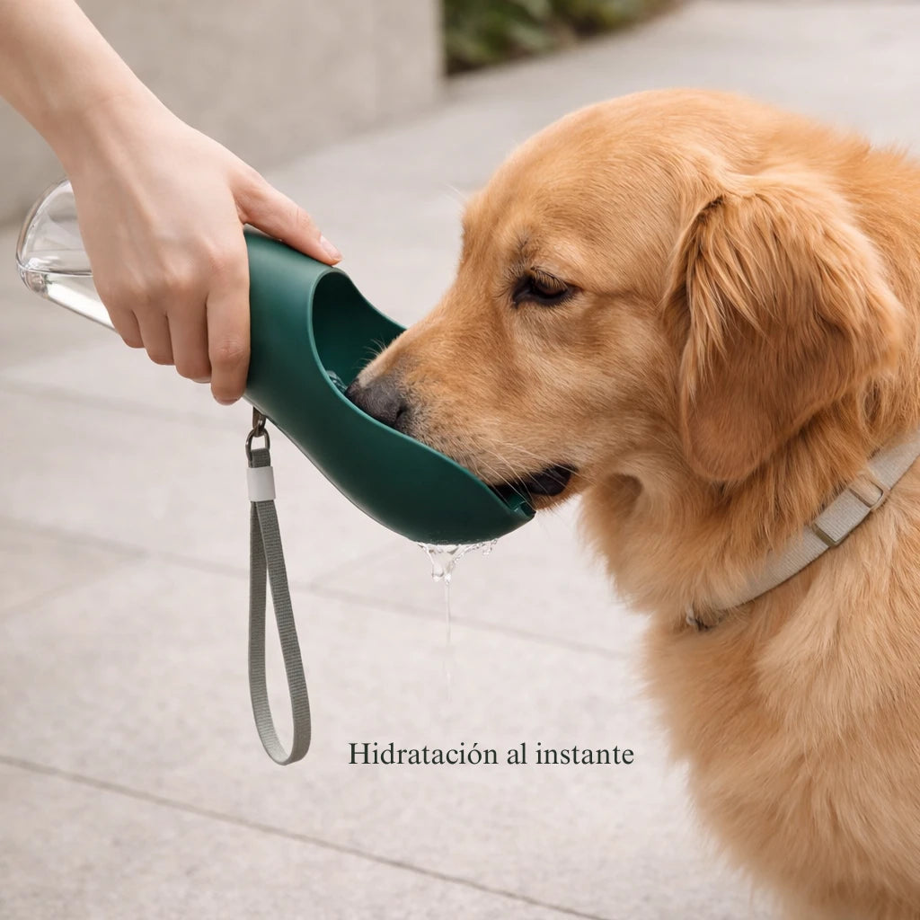 Botella Paseo 2 en 1  — Agua + Snack siempre a mano