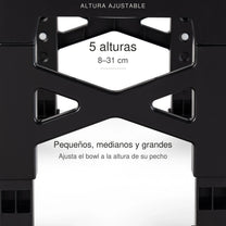 Zona limpia: Comedero Elevado + Mat Absorbente