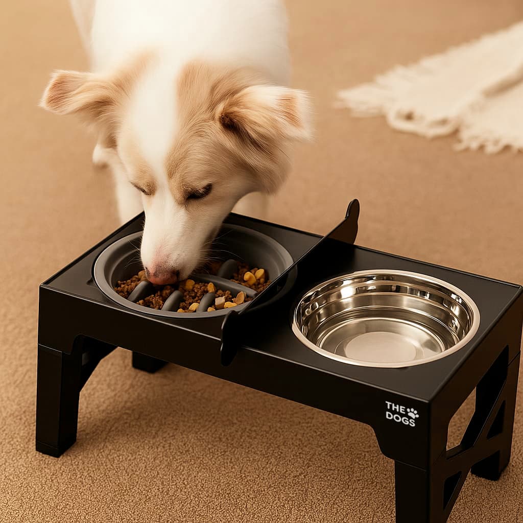 Comedero Elevado THE DOGS Postura correcta en cada comida