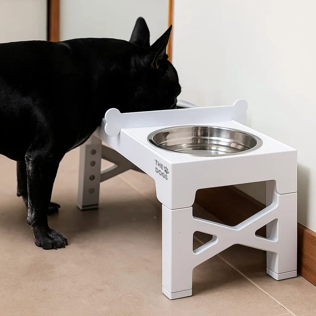 Comedero Elevado THE DOGS Postura correcta en cada comida