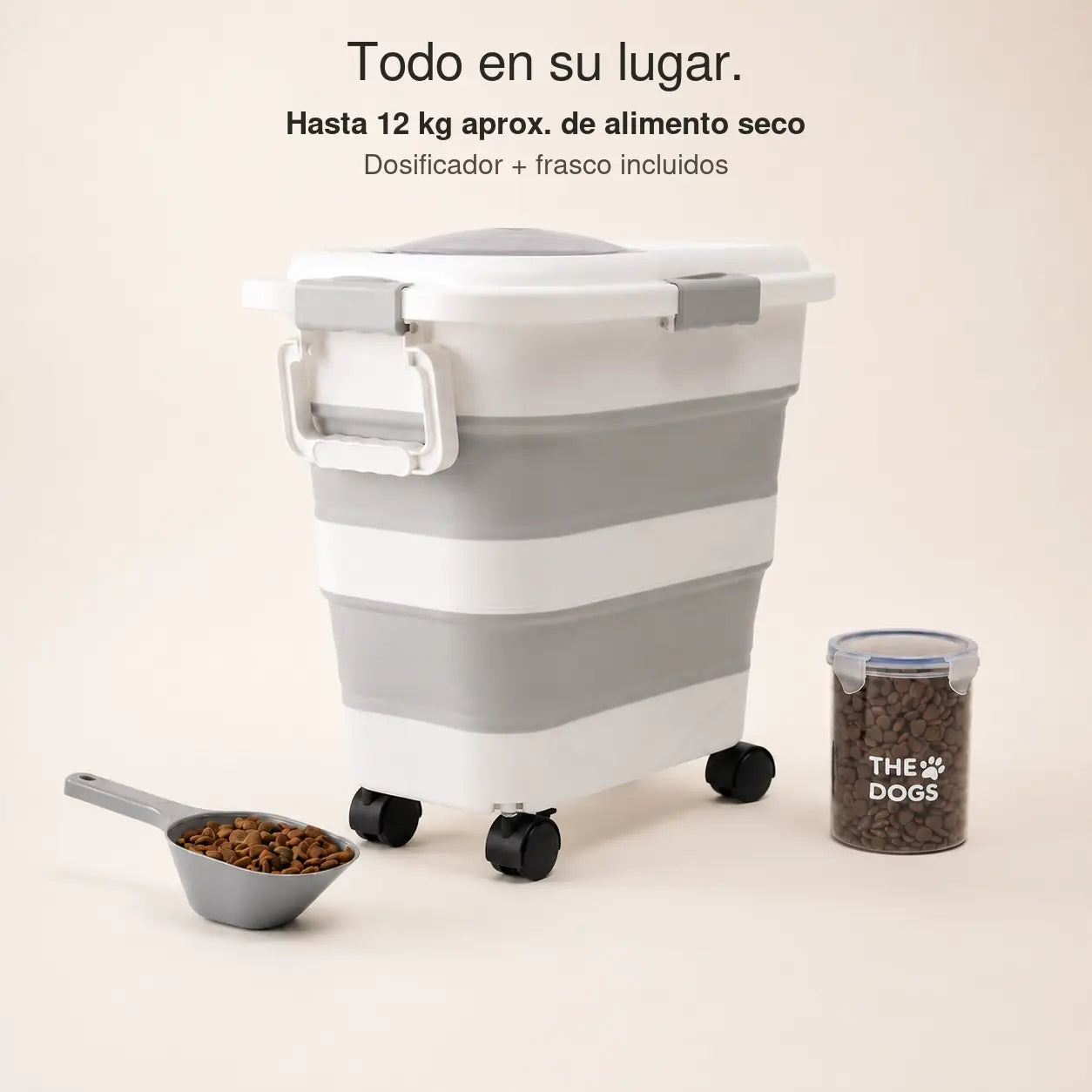 Estación Completa PRO — Toda su rutina de comida, por fin ordenada