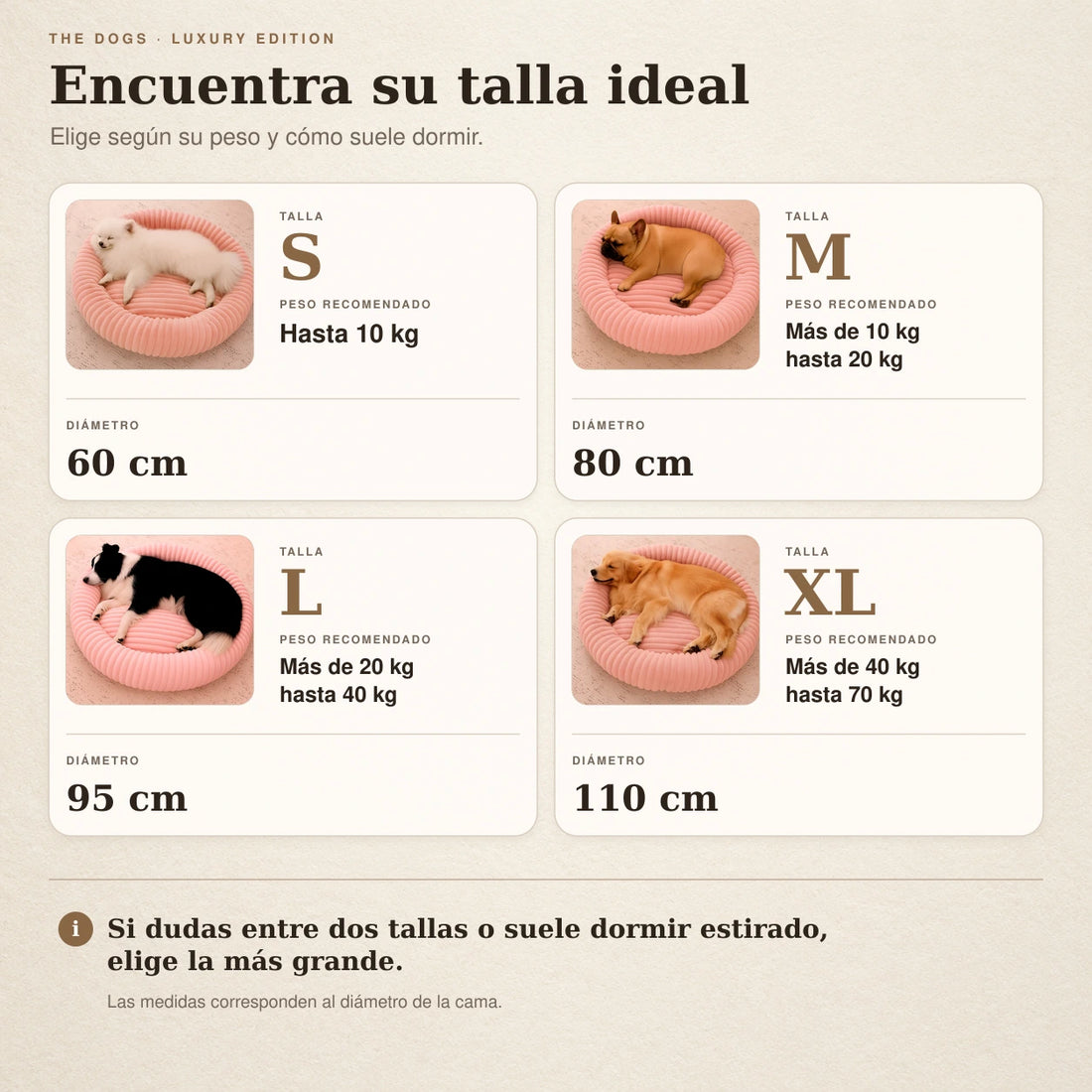 Luxury Edition: Cama Anti-Estrés THE DOGS