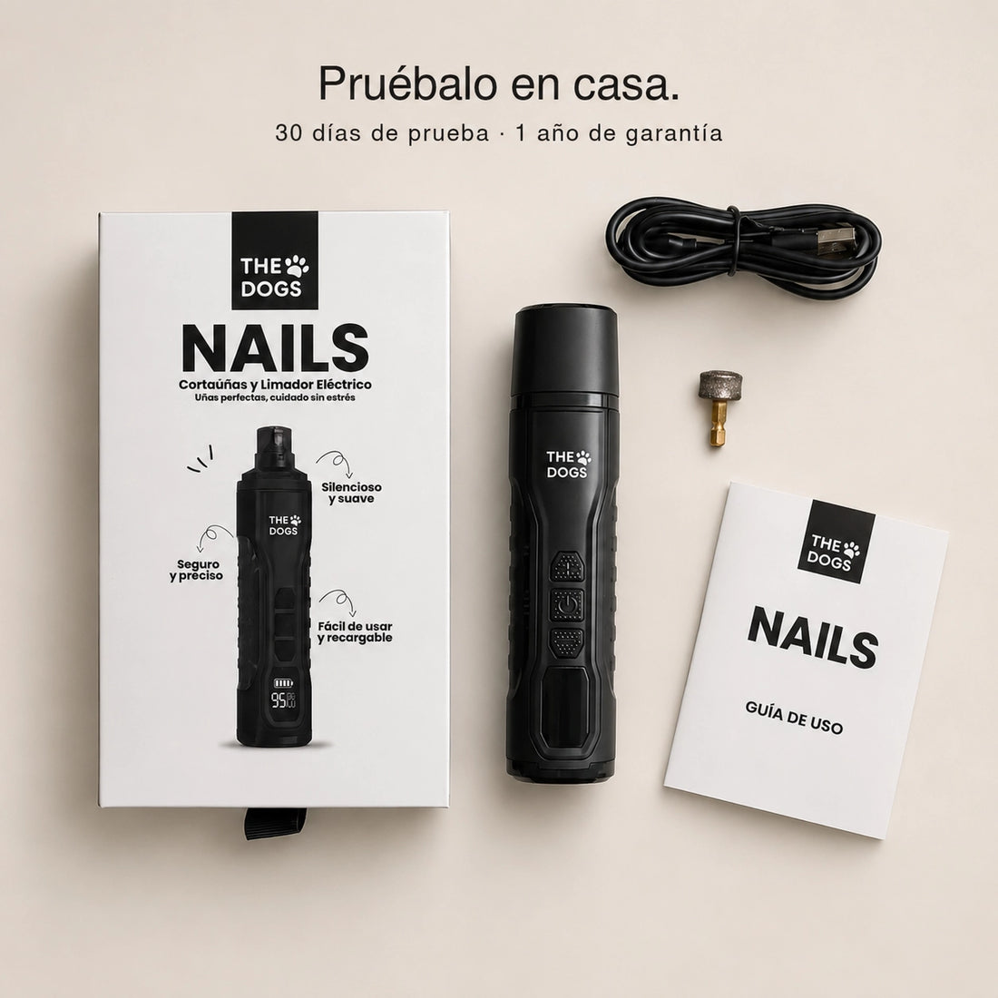 Limador THE DOGS NAILS — Uñas cortas sin miedo, en casa