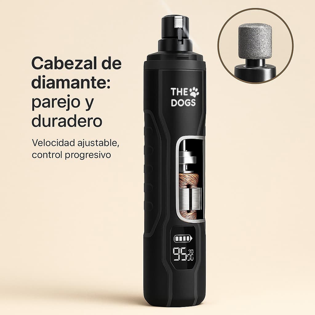 Limador THE DOGS NAILS — Uñas cortas sin miedo, en casa