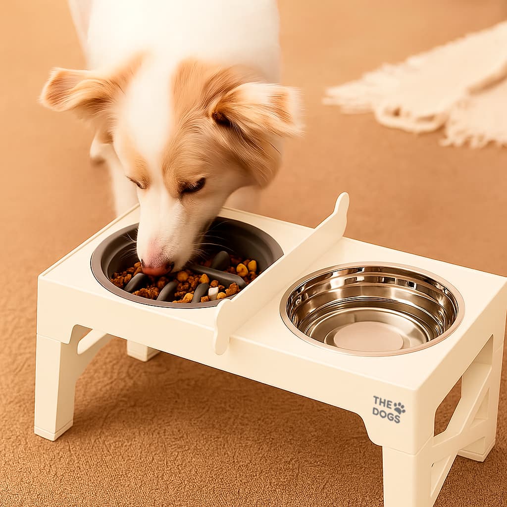 Comedero Elevado THE DOGS Postura natural, menos desorden