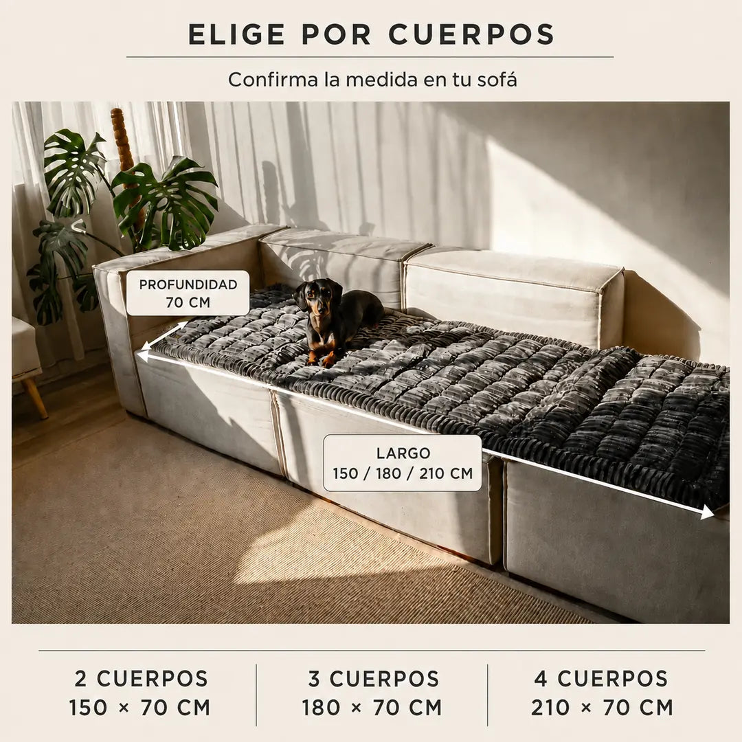 Majestuoso · Protector Premium para Sofá