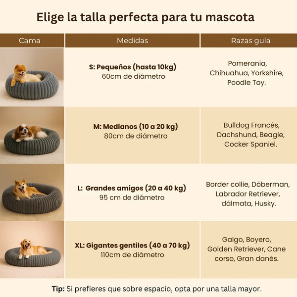 Luxury Edition: Cama Anti-Estrés THE DOGS