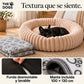 Cama Anti-Estrés Luxury de textura acanalada, funda desmontable y lavable y Manta Suave de 100 × 130 cm.