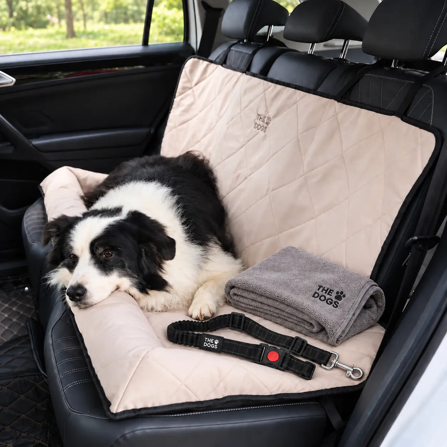 Nido XL Ruta con Nido de Viaje XL, cinturón ajustable y toalla de microfibra THE DOGS.